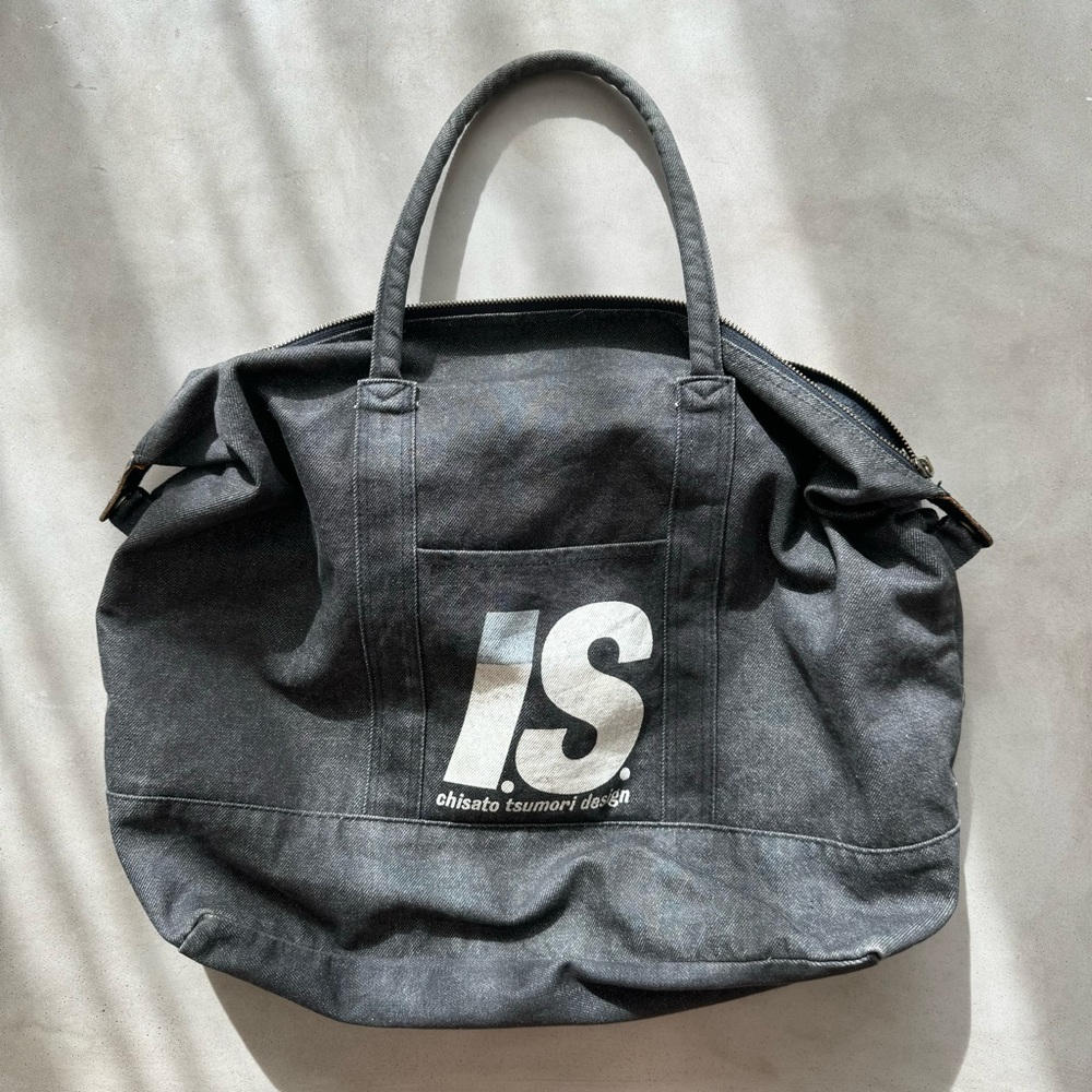 Rare vintage denim ISSEY MIYAKE IS SPORT CHISATO TSUMORI bag